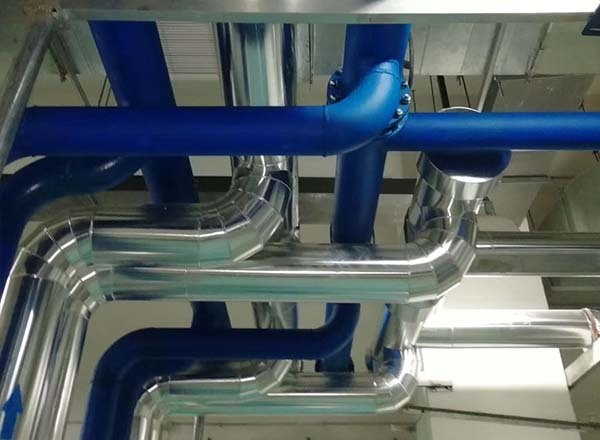 空調水管管道保溫工程施工案例