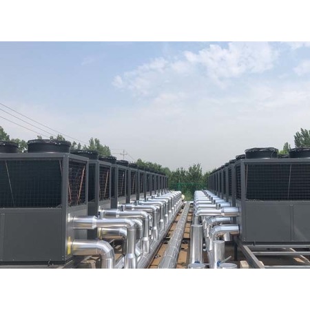 空調模塊機組管道保溫施工完工