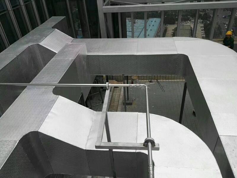 室外空調(diào)通風(fēng)管道鋁皮保溫
